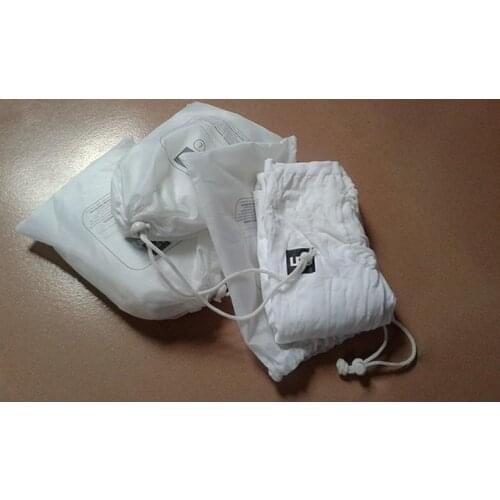 Factory Price 2019 New Arrival White LPG Body Roller Massage Costume Vacuum Slimming Suit For Velashape Therapy Machine CE/DHL