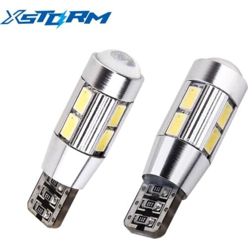2pcs T10 W5W 5630 SMD White CANBUS OBC No Error LED Lamp 501 dash led car bulbs interior Lights Car Light Source parking 12V