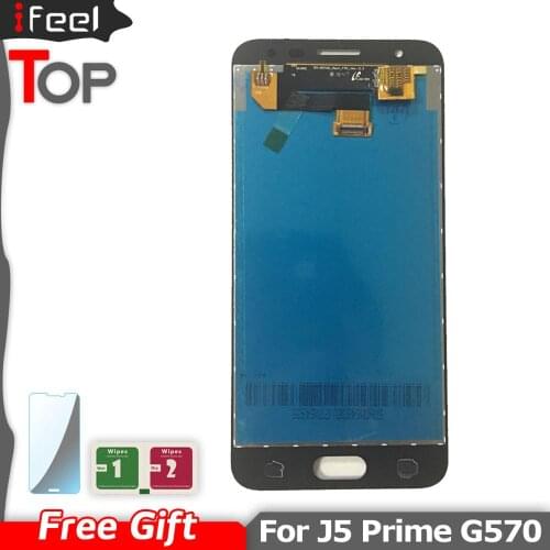 5.0" AMOLED LCD Display For Samsung Galaxy J5 Prime G570F G570 SM-G570F LCD Display Touch Screen Digitizer Assembly Replacement