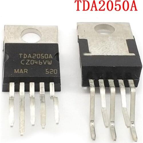 5PCS TDA2050A TO220-5 TDA2050 TO220 TO-220 new and original IC