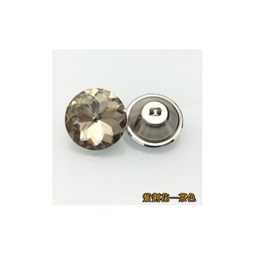A5 20MM Soft bag crystal button sofa diamond button pull button fixed threading back button flower diamond decorative button