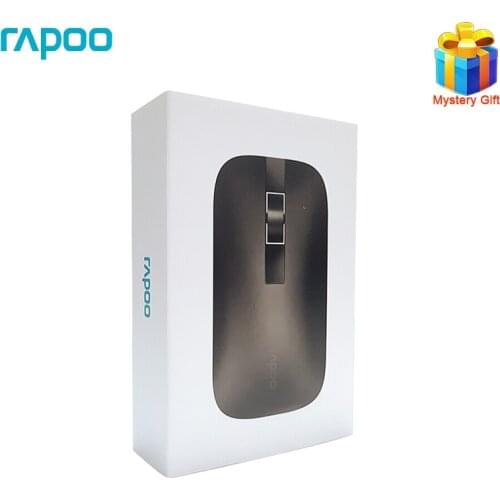 Rapoo M550 Wireless Mouse Silent Multi-mode Bluetooth Mouse Optical Mouse with 1300DPI for Business Office