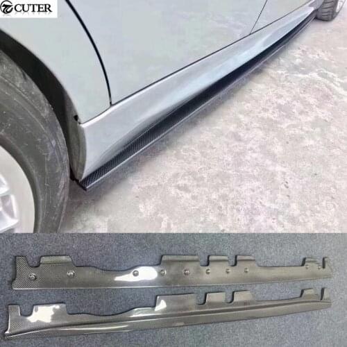 E92 E93 M3 carbon fiber side skirts for BMW E92 E93 M3 car body kit 05-13
