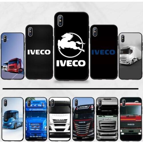 Truck Iveco Phone Case for iPhone 11 12 mini pro XS MAX 8 7 6 6S Plus X 5S SE 2020 XR