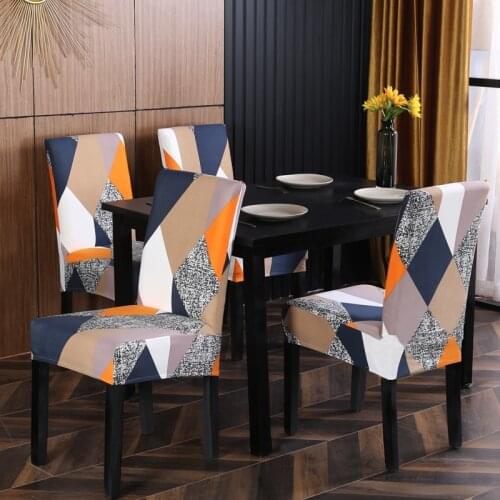 Stretch spandex chair covers for dining room office banquet wedding chair decorate protector from pets