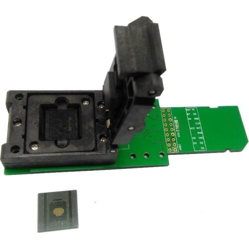 EMCP529 / BGA529 reader test socket with SD interface,IC KMR210008M-A805 size 15*15mm for SAMSUNG Note4 Flash data recovery
