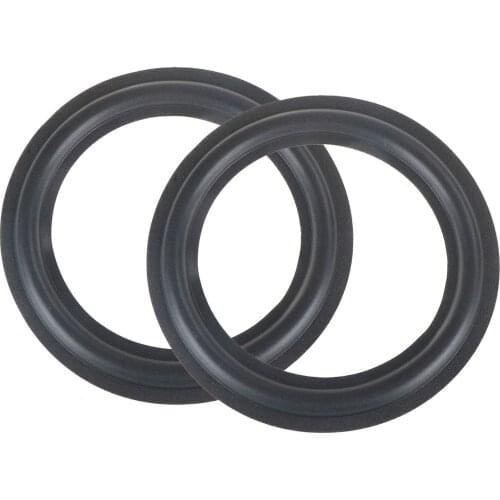 Gosear 1 Pair=2PCS 6 Inch Speaker Foam Edge Surround Rings Speaker Replacement Repair Parts Accessories