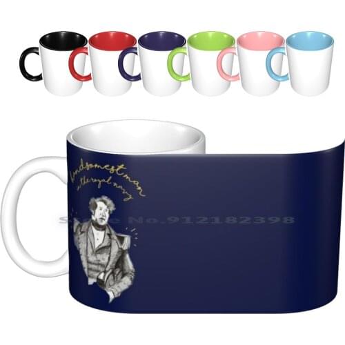 James Fitzjames-Handsomest Man In The Royal Navy Ceramic Mugs Coffee Cups Milk Tea Mug James Fitzjames The Terror Erebus Hms