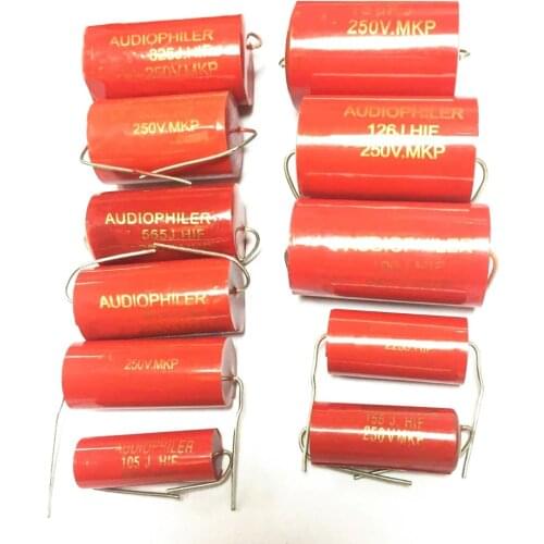 MKP capacitor 1UF 1.5UF 2.2UF 3.3UF 4.7UF 5.6UF 6.8uF 8.2UF 10UF 12UF 15UF 250V MKP non-polar capacitor nourishments