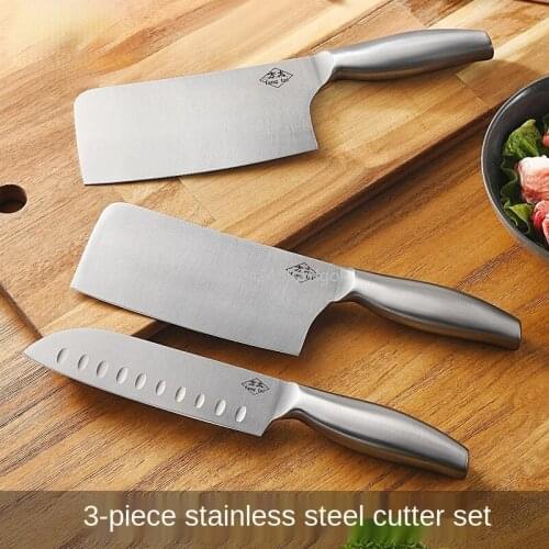 Grinding-free Stainless Steel Kitchen Knife Household Sharp Chopping Knife Chopping Knife Kitchen Knife Set Chef Slicing Chopper
