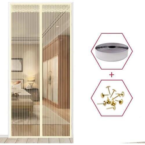 Magnetic Mosquito Net Curtain Anti-mosquito Mesh Summer Fly Insect Sandfly Netting with Magnets Door Mesh Screen