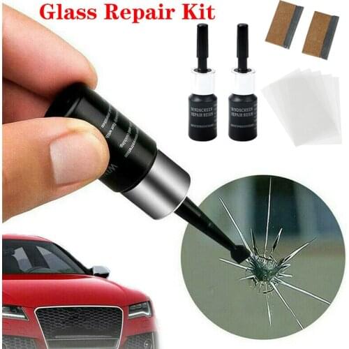 Car Windshield Repair Kit Automotive Glass Nano Repair Fluid Car Window Glass Crack Chip Repair Tool Set