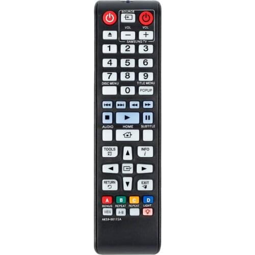New Remote Control Suitable for Samsung AK59-00172A DVD Blu-Ray Player BD-F5700 BD-J5900 J5700 Controller