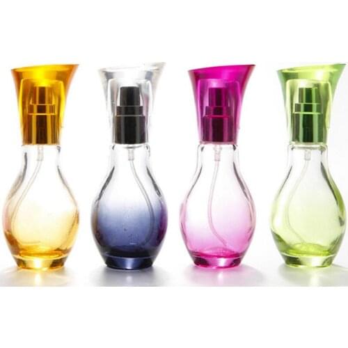 Wholesale 200pcs/lot 20 ml Perfume Bottle Color Glass Empty Bottle Perfume Bottle Cosmetic Container