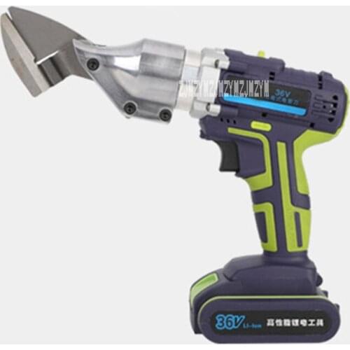 Rechargeable Electric Scissors Portable Cordless Scissors Iron Sheet Steel Wire Cutting Tools Lithium Electric Scissors 110-220V