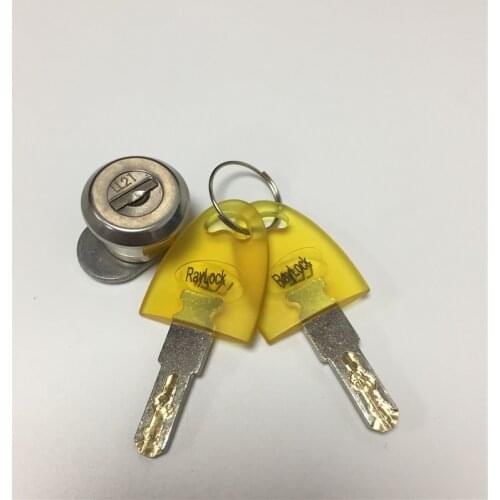 Raylock nickel plated spun cam lock small size mailbox lock waterproof drawer locker turn lock