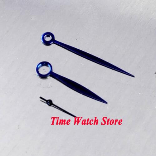 Parnis blue watch hand fit for 6497 6498 ST36 serial hand winding movement H02