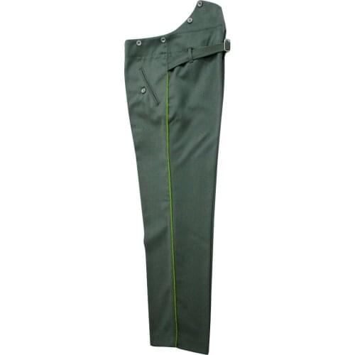 GUDL-003 WWII German police officer waffenrock Gabardine dress trousers