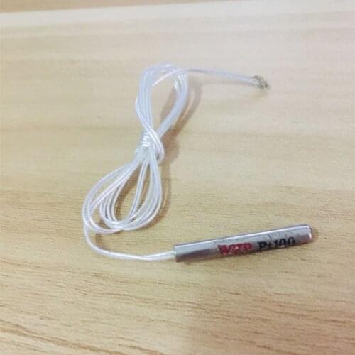 2pcs/lot Waterproof PT100 Platinum Resister Sensor Temp Probe