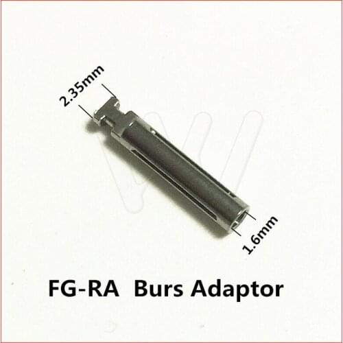 1pc dental FG-RA Burs Adaptor from 1.6mm to 2.35mm For Dental Tools
