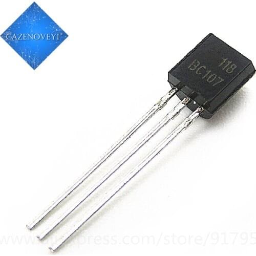 10pcs/lot BC107 C107 TO-92 new original In Stock