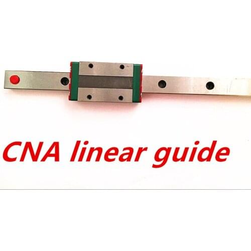 Free shipping for 12mm Linear Guide MGN12 270mm linear rail way + MGN12C or MGN12H Long linear carriage for CNC X Y Z Axis