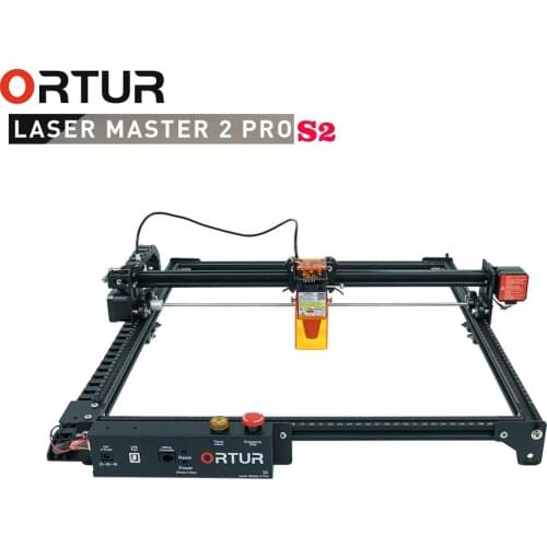 Fast Delivery ORTUR Laser Master 2 Laser Engraving Cutting Machine 32-Bit Motherboard 20W Fixed Focus Laser Printer CNC Router