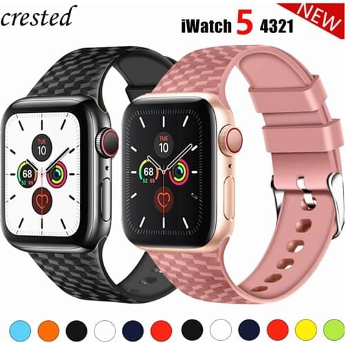 CRESTED Silicone Watch Straps