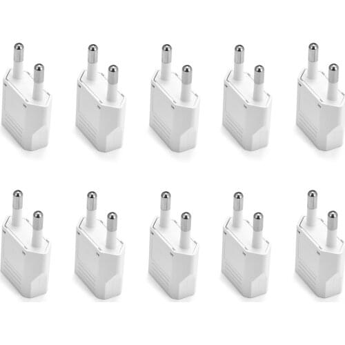 EU Euro KR Plug Adapter China US to EU European Travel Adapter Electric EU Plug Adapter Converter Power Sockets AC Outlet