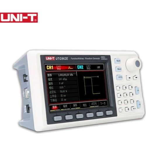UNI-T Adjustable Digital Dual-channel 200MS/s Signal Generator 14bits High Precision Meter 30MHz/60MHz UTG932E UTG962E