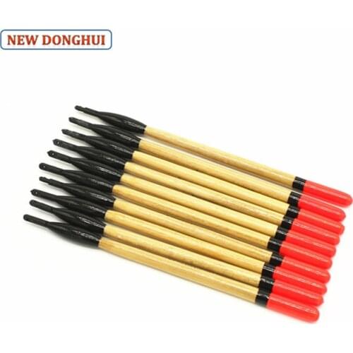 Newdonghui 10pcs/Lot Fishing Float Set Fishing Bobber 1.2G 1.5G 1.8G Buoyancy Wood Meterial 23043 23044 23044A 23044B