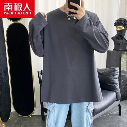Мужские длинные футболки NanJiRen China At AliExpress