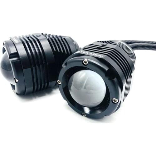 2020 New arrivals chrome silver Bullet style Dual color waterproof motorcycle led mini turn signal light