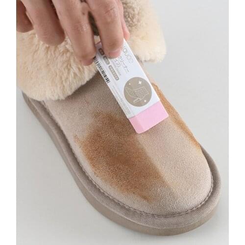 Shoes Cleaner Eraser Shoe Horn Sheepskin Matte Leather Fabric Care Shoe Care Kit Brush Leather Slippers Sneakers Cleaner