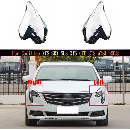 Headlamp Lens For Cadillac XTS SRX SLS XT5 CT6 CTS ATSL 2018 Headlight Cover Replacement Front Car Light Auto Shell