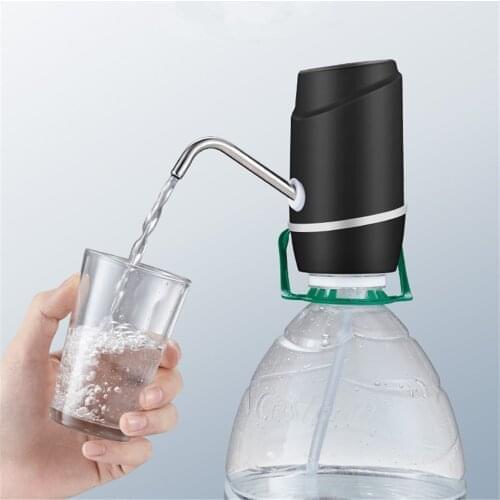 USB Charging Water Bottle Pump Automatic Electric Touch Water Dispenser Pump Portable Switch Drinking Dispenser for Family