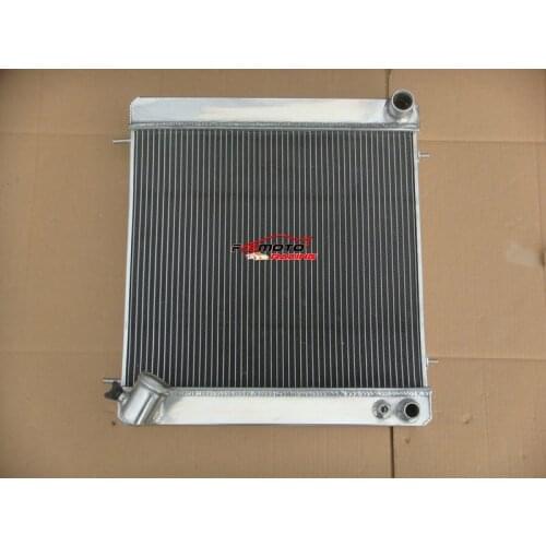 3 Row Aluminum Radiator For Jaguar XKE 3.8L Series 1 S1 4.2L Manual MT 1965-1967 1966 65 66 67