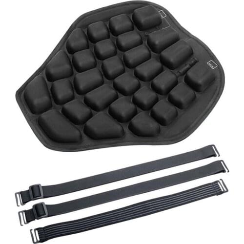 355x385mm Inflatable Air Cushion Motorcycle Seat Pad Mat Cover Decompression Comfortable Motor Cooling Seat Cushion Waterproof
