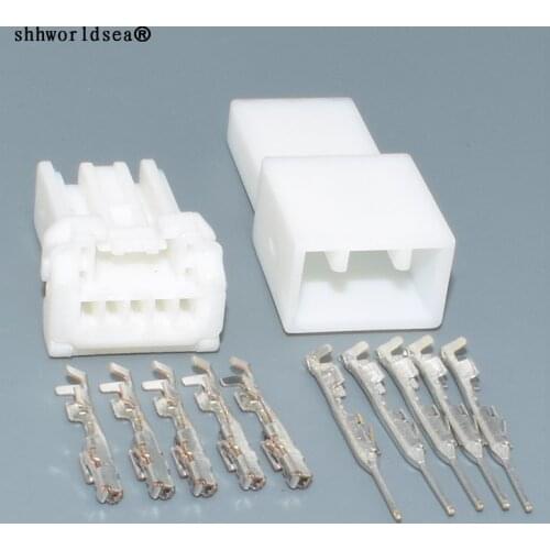 Shhworldsea 5pin male female 0.7mm Automatic start-stop switch connector
