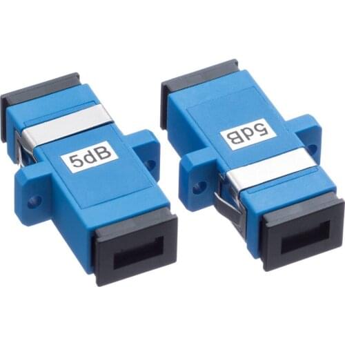 5PCS/bag SC 5dB fixed type fiber optic Attenuator,flange type optical attenuator 5dB,fiber optic attenuatorHigh attenuation prec