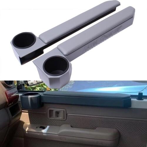 Car Accessories 2Pcs Door Armrest Cup Holder Organizer for Toyota Land Cruiser 70 76 79 Hj75 Hzj75 Hzj79 Hdj79
