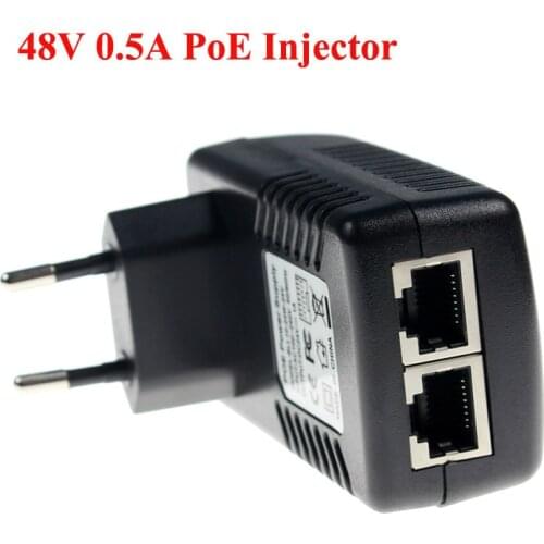 Surveillance CCTV Security POE Wall Plug POE Injector Ethernet Adapter IP Camera Phone PoE Power Supply
