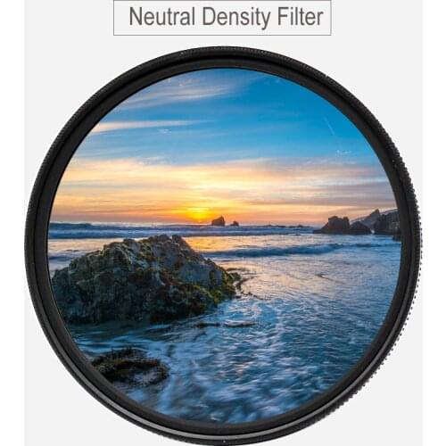 ND4 ND8 ND16 Neutral Density ND 0.9 Filter (3-Stop) for Canon Nikon 37mm 43mm 46mm 40.5mm 49mm 52mm 55mm 58mm 62mm 67mm 72 77 82