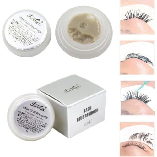 Hypoallergenic Grape Seed Oil Eyelash Glue Remover Cream Mink False Eyelash Lash Extension No Irritating Glue Remover TSLM2