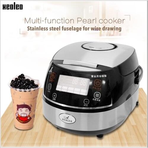 5LTapioca pearls machine Bubble tea pearls Cooking pot Tapioca cooker Automatic Bubble tea cooker Milk tea pearls Cook pot