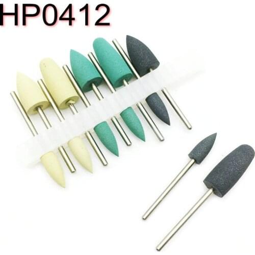 1 Set Dental Oral Hygiene Resin Base Hidden Denture Polishing Kits for Low-Speed Handpiece Teeth Whitening HP0412