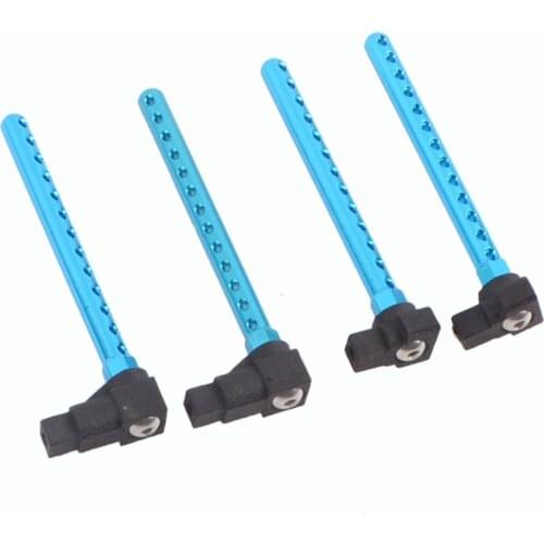 Aluminum Alloy Body Mount Extension Set for Tamiya TT01 TT-01 1/10 RC Car Upgrade Parts