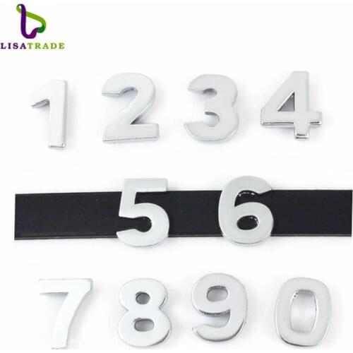 New! 8MM Plain Slide numbers "0-9" (20 pcs/lot Can choose each number) Slide Charms Fit DIY Wristband Belt & Bracelet LSSL032*20