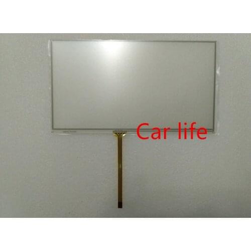 Wholesale 10 pieces 7 inch 8 pin glass touch Screen panel Digitizer Lens for car LA070WV1 TD 08 LCD DVD Player gps navigation