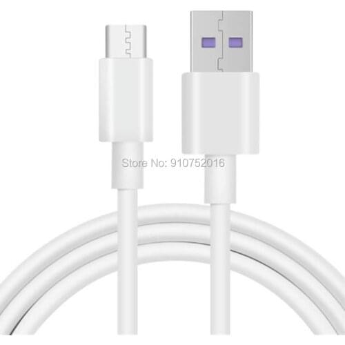 5pcs 1m/2m/3m USB C Cable 5A Supercharge USB Type C Cable for Huawei p20 5A Quick Charging Fast Charger Cable for xiaomi redmi